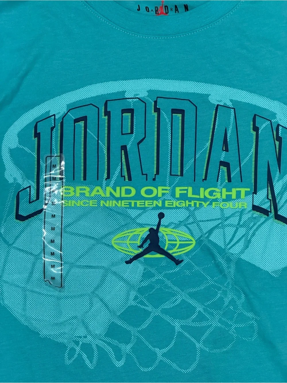 Jordan Teal 'Brand of Flight' Graphic Short Sleeve Tee